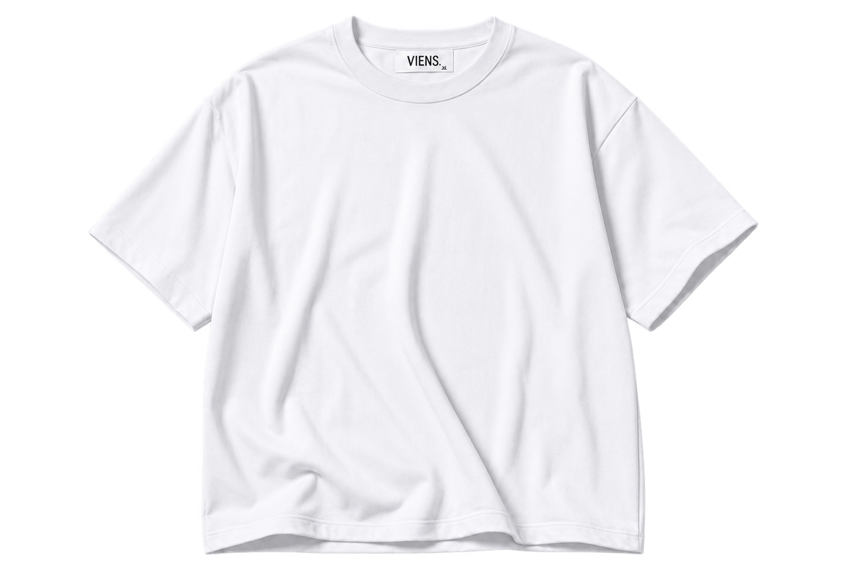 V1 OVERSIZED TEE — WHITE