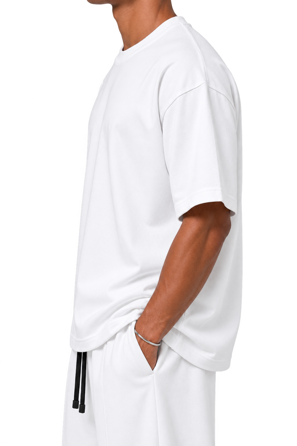 V1 OVERSIZED TEE — WHITE