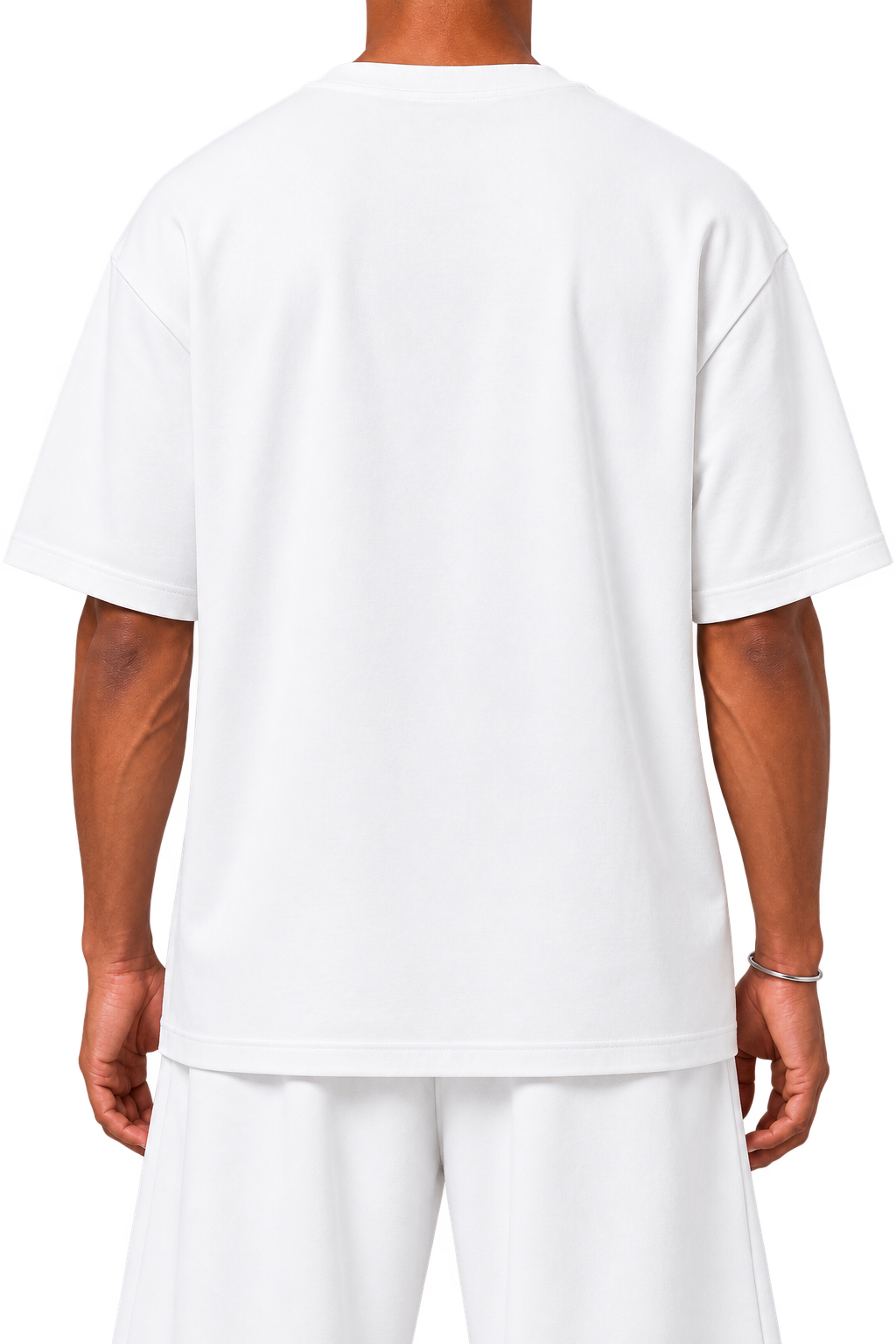 V1 OVERSIZED TEE — WHITE