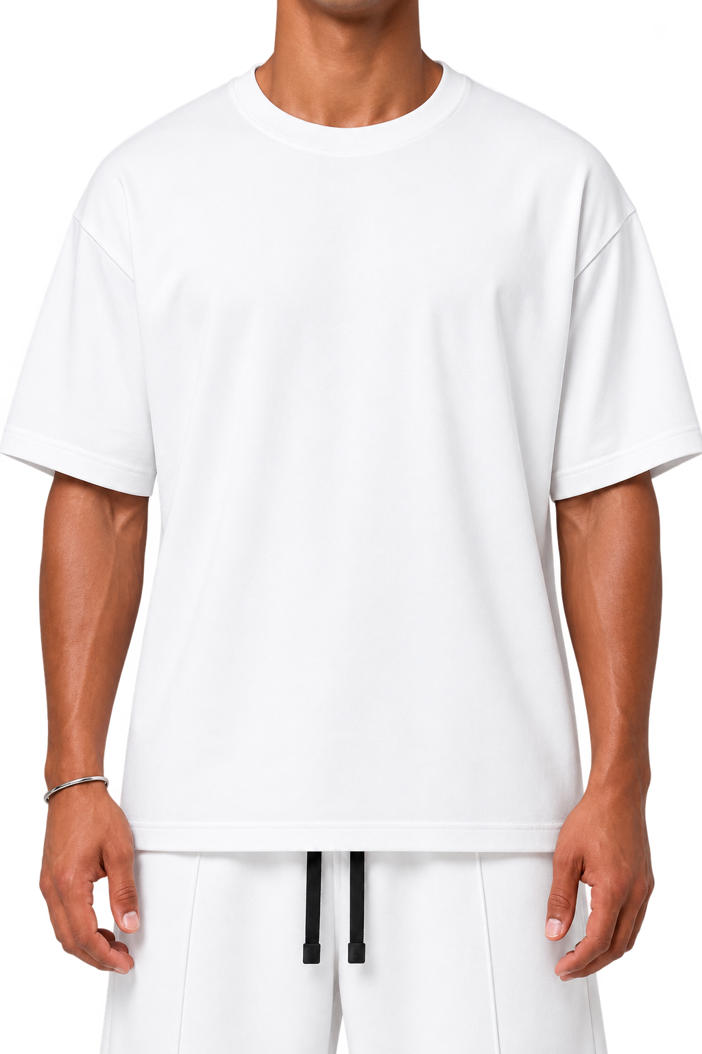 V1 OVERSIZED TEE — WHITE