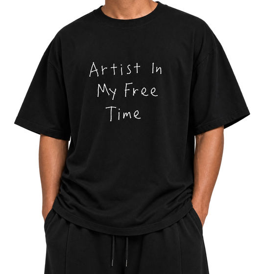 V4 ARTIST TEE — BLACK