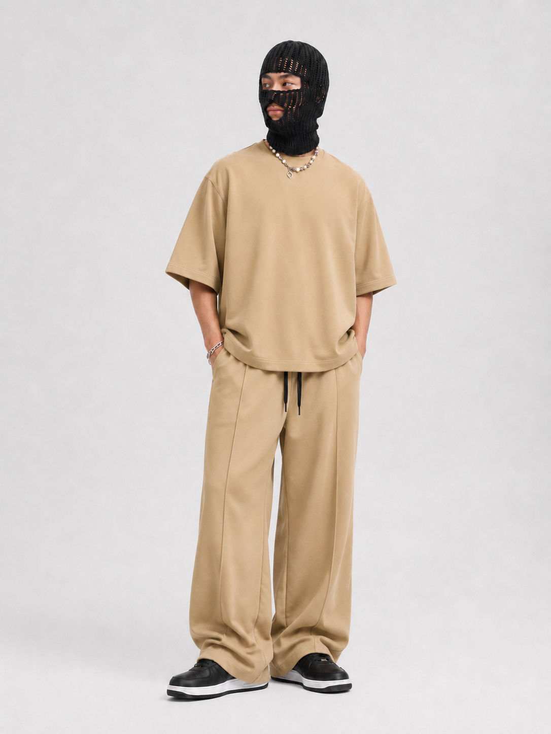 V1 Oversized T-Shirt (Beige)